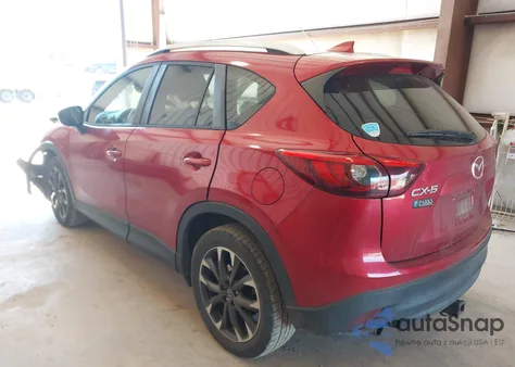 2016 Mazda Cx-5 Grand Touring z USA, uszkodzony, nr VIN JM3KE2DY6G0695592
